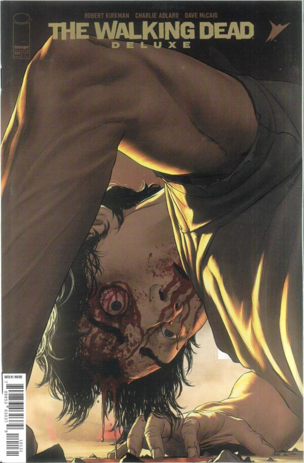 WALKING DEAD DELUXE #101: Mattia De Iulis connecting cover C