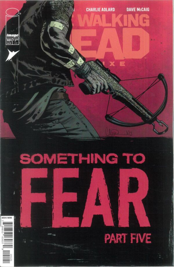 WALKING DEAD DELUXE #101: Charlie Adlard cover B