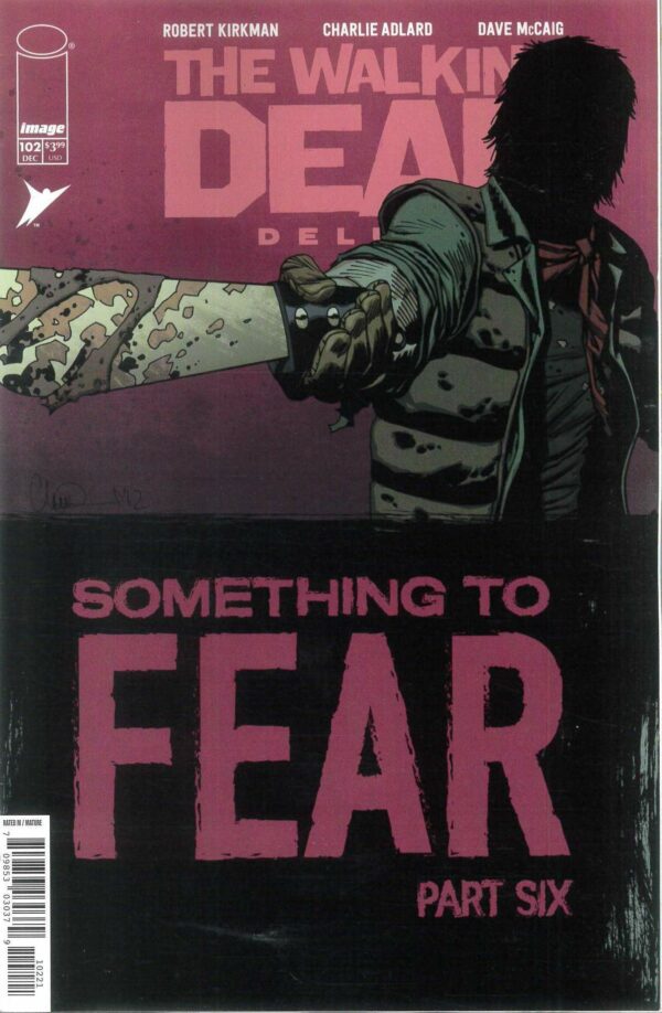 WALKING DEAD DELUXE #102: Charlie Adlard cover B