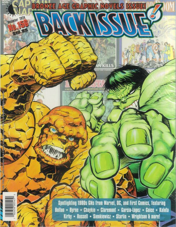 BACK ISSUE MAGAZINE #156: Bronze Age Graphic Novels