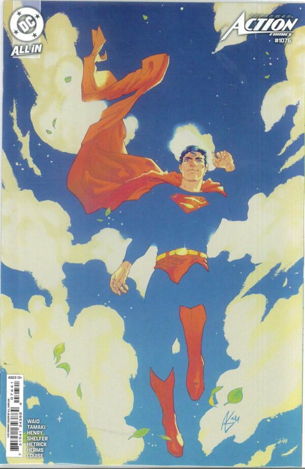 ACTION COMICS (1938- SERIES: VARIANT COVER) #1076: AL Kaplan RI cover D