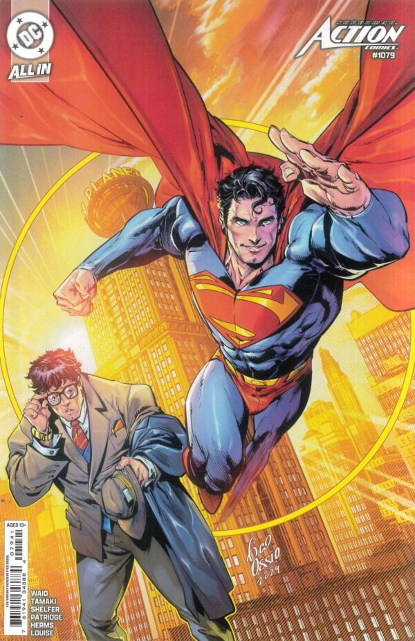 ACTION COMICS (1938- SERIES: VARIANT COVER) #1079: Fico Ossio RI cover D