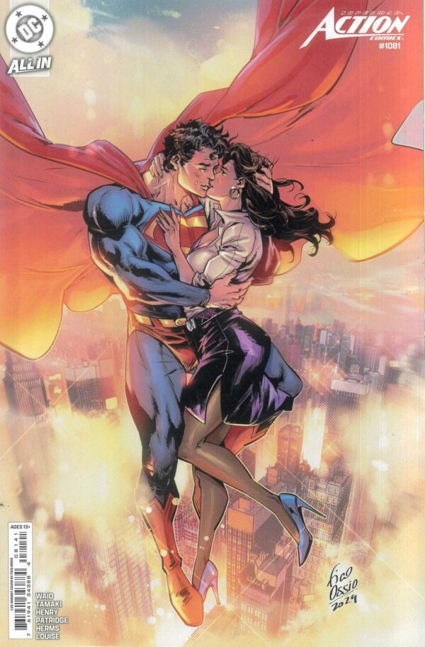 ACTION COMICS (1938- SERIES: VARIANT COVER) #1081: Fico Ossio RI cover D