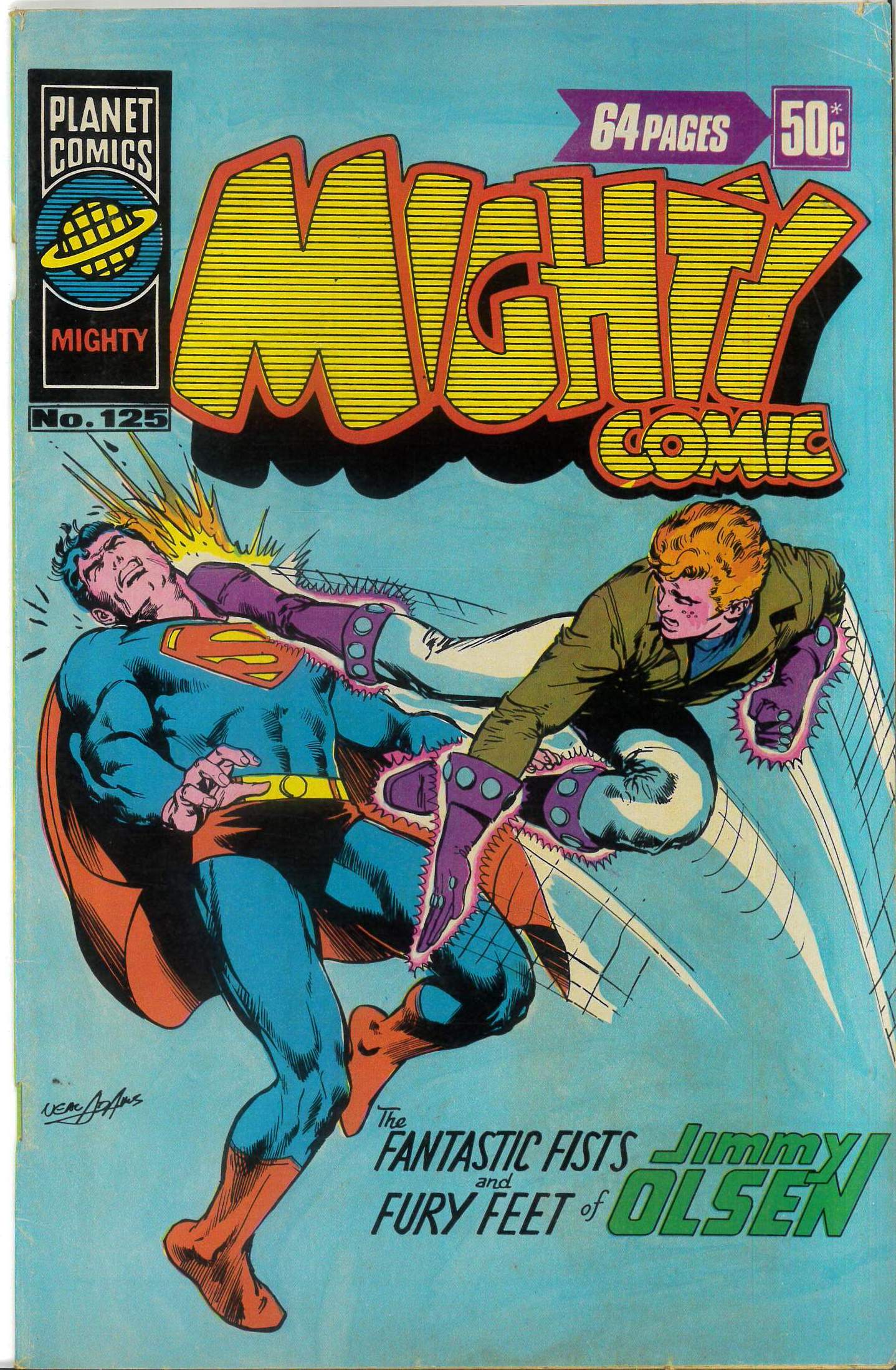 MIGHTY COMICS (1956-1980 SERIES) #125: Neal Adams cv – GD/VG MIGHTY COMICS (1956-1980 SERIES) #125: Neal Adams cv – GD/VG