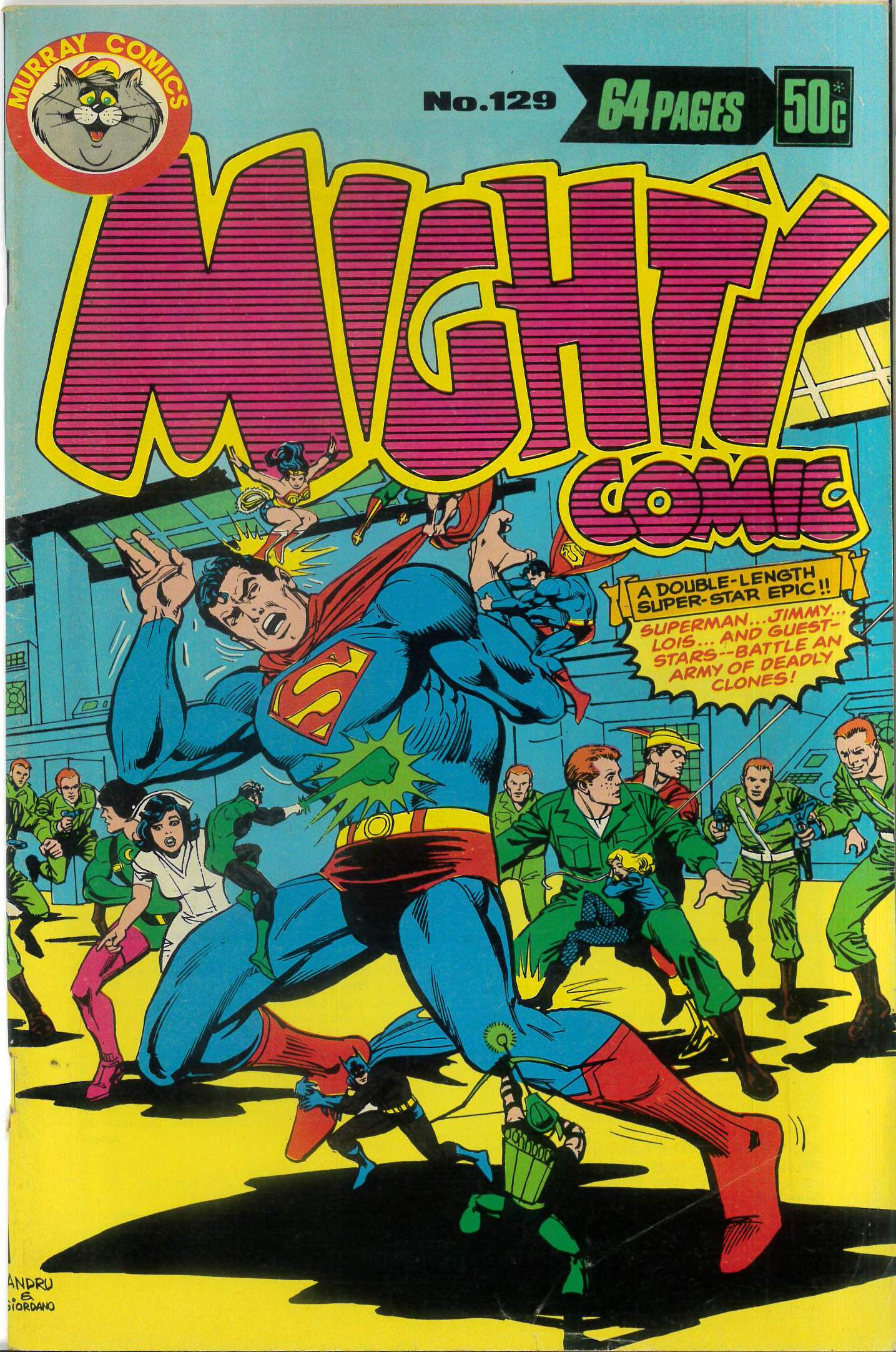 MIGHTY COMICS (1956-1980 SERIES) #129: VF MIGHTY COMICS (1956-1980 SERIES) #129: VF