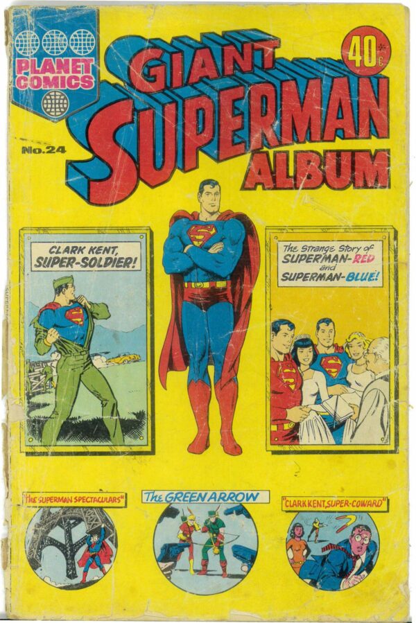 GIANT SUPERMAN ALBUM (1961-1981 SERIES) #24: GD