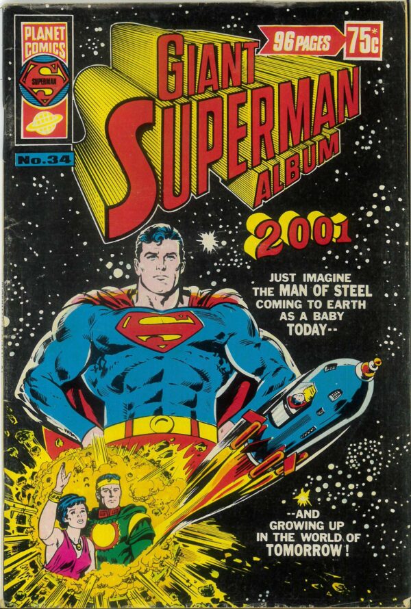 GIANT SUPERMAN ALBUM (1961-1981 SERIES) #34: FN