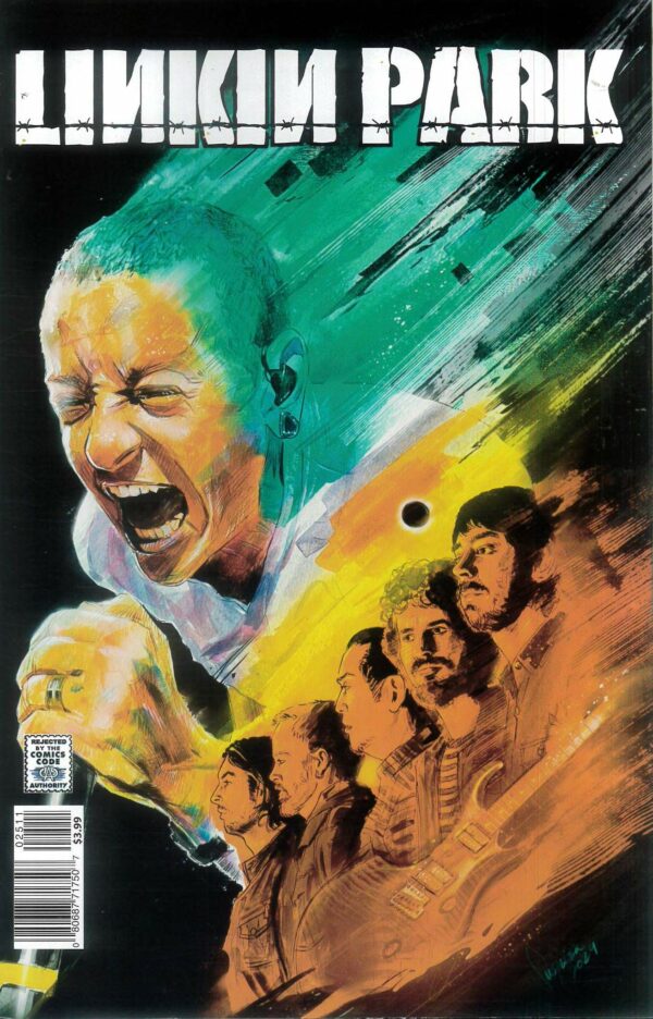 ROCK AND ROLL BIOGRAPHY COMICS #27: Linkin Park (Suspiria Vilchez cover A)