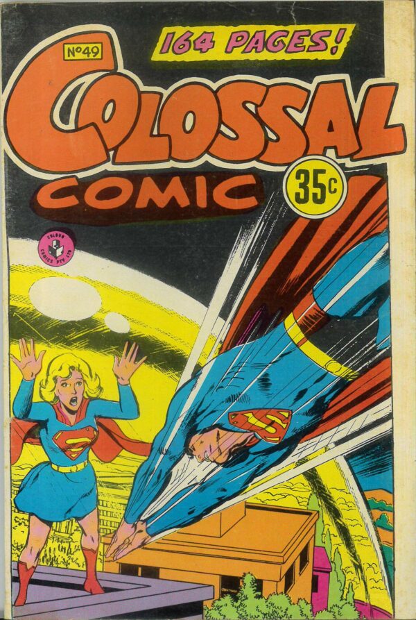COLOSSAL COMIC (ANNUAL) (1956-1970 SERIES) #49: Neal Adams cv, Bob Kane x 3 – VG-FN