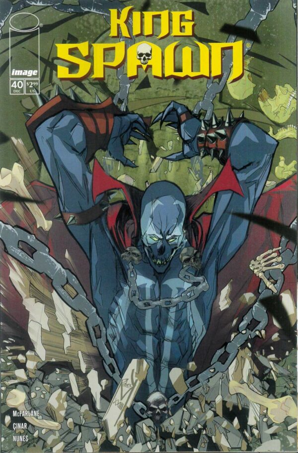 KING SPAWN #40: Thaddeus Robeck cover A