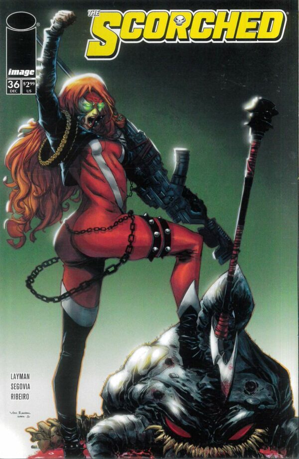 SPAWN: THE SCORCHED #36: Von Randal cover B