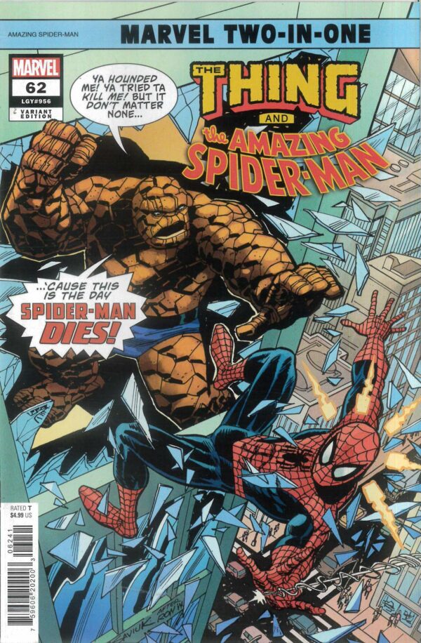 AMAZING SPIDER-MAN (2022 SERIES) #62: Alex Saviuk Marvel Two-In-One cover D