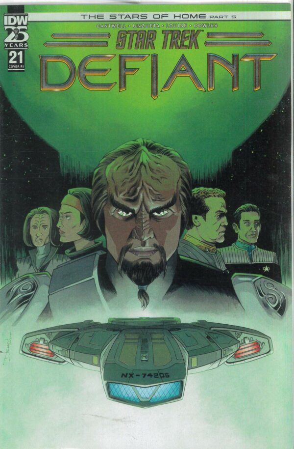 STAR TREK: DEFIANT #21: Declan Shalvey RI cover C