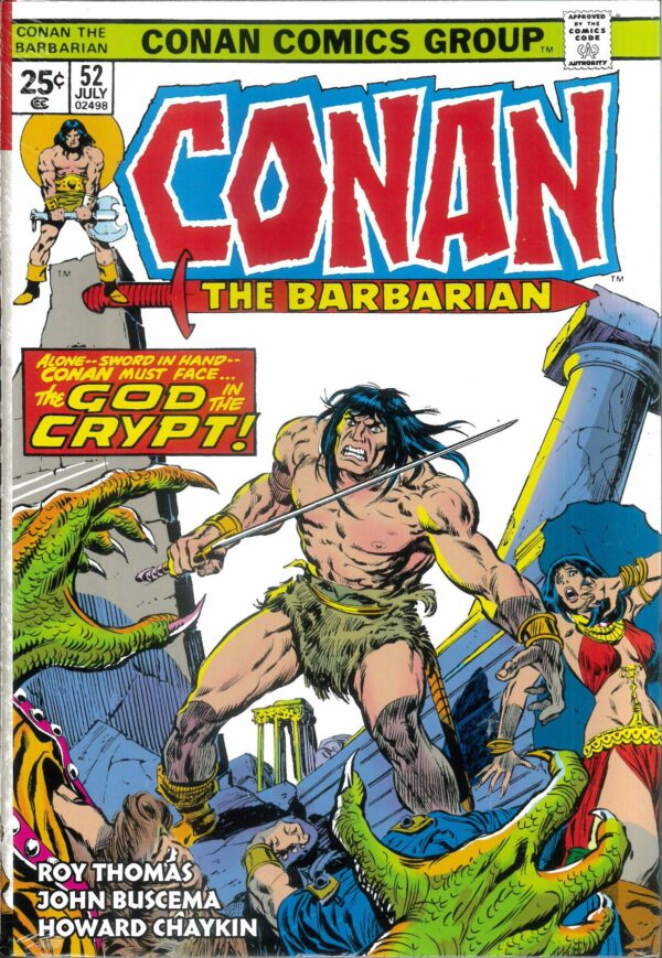 CONAN THE BARBARIAN ORIGINAL COMICS OMNIBUS (HC) #3: John Buscema cover (#52)