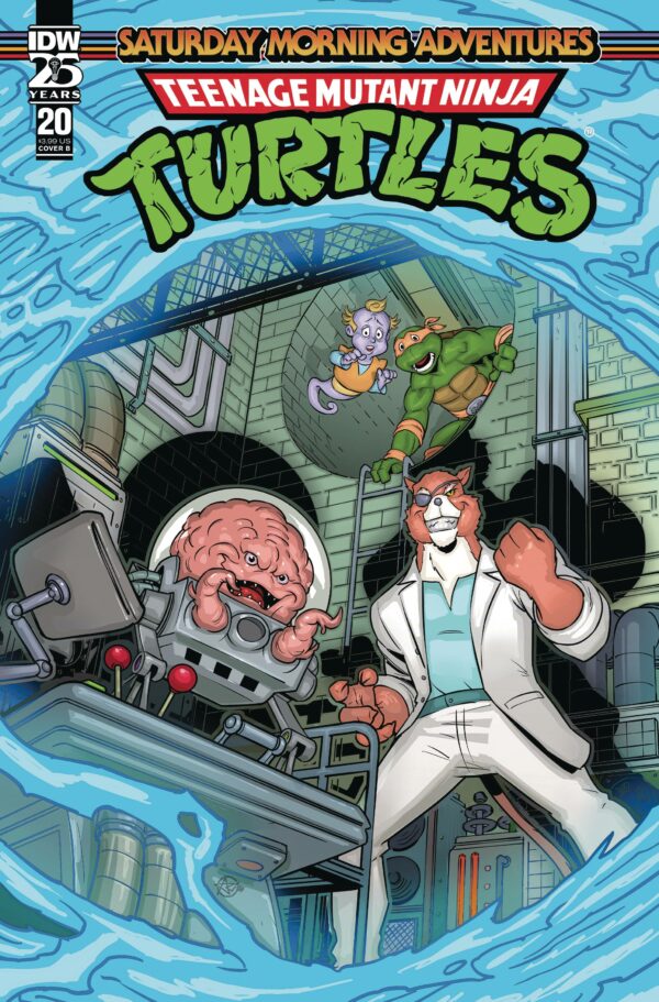 TMNT SATURDAY MORNING ADVENTURES (2023 SERIES) #20: Ariel Medel cover B