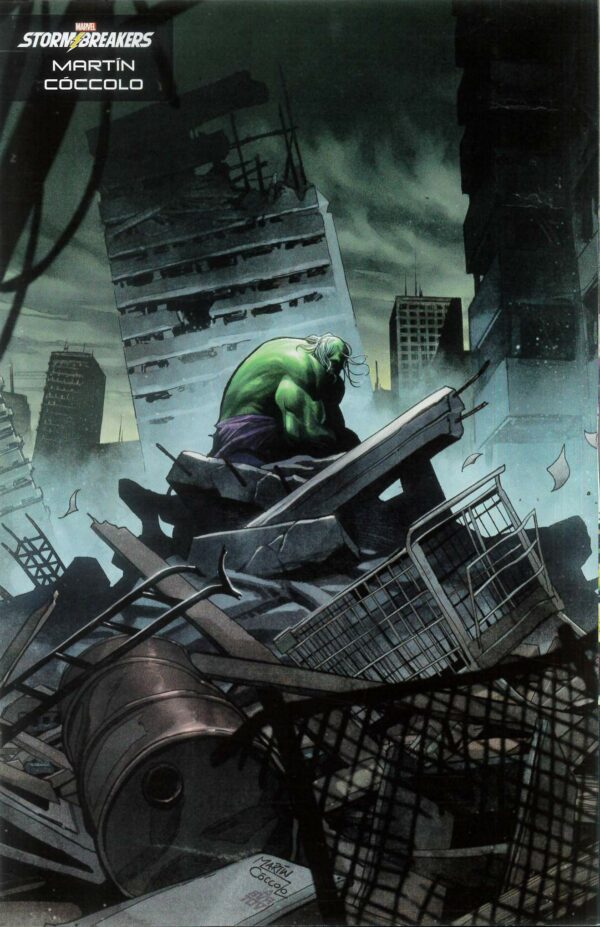 INCREDIBLE HULK (2023 SERIES) #19: Martin Coccolo Stormbreakers cover E