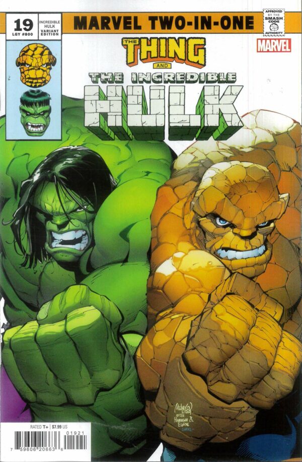 INCREDIBLE HULK (2023 SERIES) #19: Gleb Melnikov Marvel Two-In-One cover B