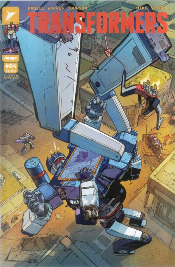 TRANSFORMERS (2023 SERIES) #4: Riley Rossmo 4th Print