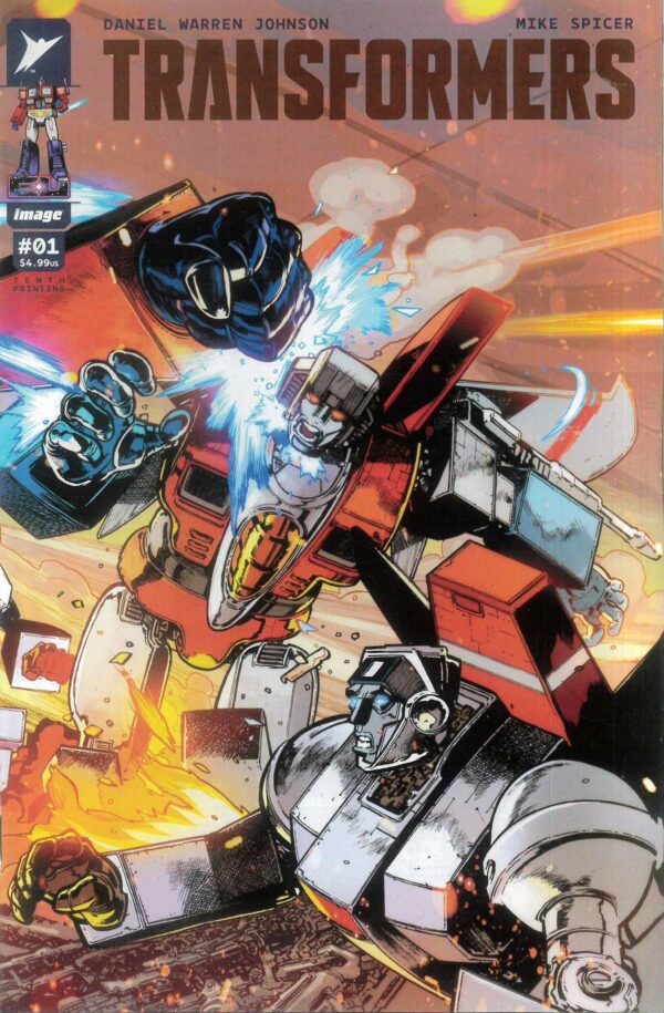 TRANSFORMERS (2023 SERIES) #1: Andrei Bressan connecting 10th Print cover J