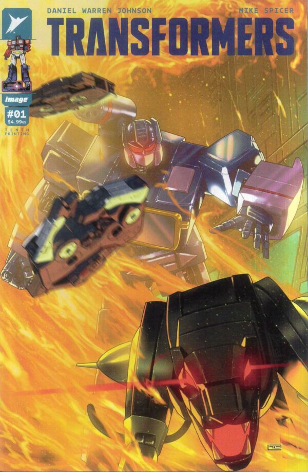 TRANSFORMERS (2023 SERIES) #1: Taurin Clarke 10th Print cover F