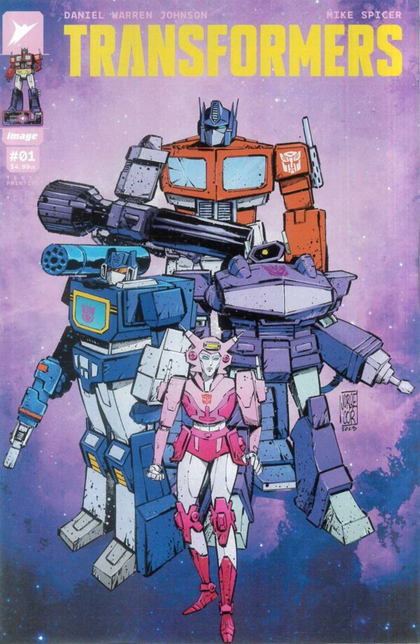 TRANSFORMERS (2023 SERIES) #1: Jorge Corona 10th Print cover D