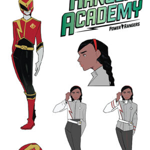 RANGER ACADEMY #5: Jo Mi-Gyeong Character Design cover B