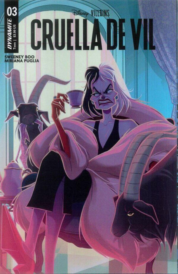 DISNEY VILLAINS: CRUELLA DE VIL #3: Sweeney Boo cover A