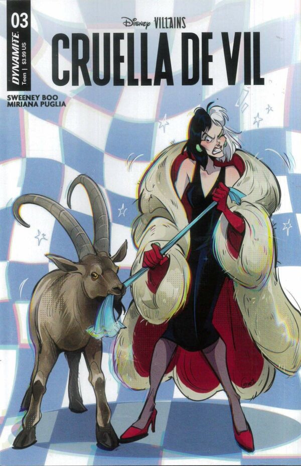 DISNEY VILLAINS: CRUELLA DE VIL #3: Gretel Lusky cover C