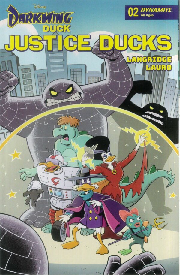 DARKWING DUCK: JUSTICE DUCKS #2: Roger Langridge cover B