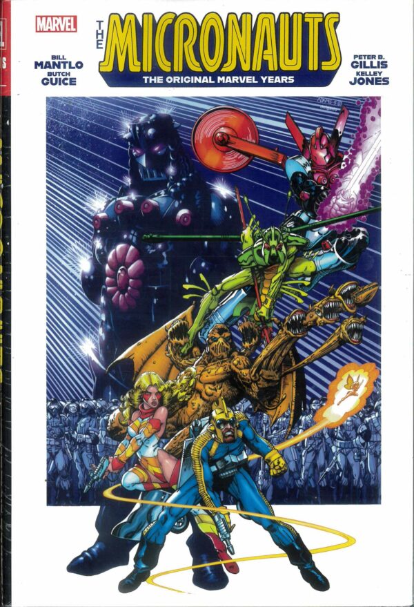 MICRONAUTS ORIGINAL MARVEL YEARS OMNIBUS (HC) #3: Arthur Adams Direct Market cover