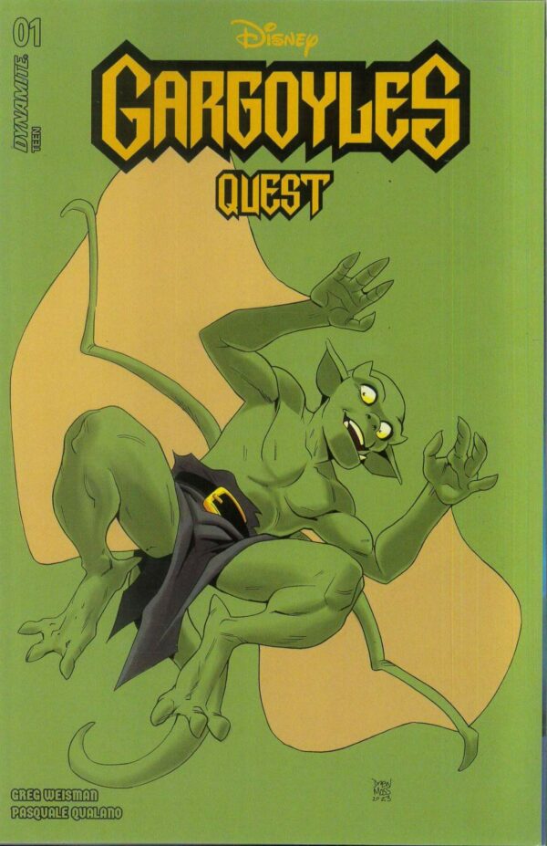 GARGOYLES QUEST #1: Drew Moss Color Bleed cover C