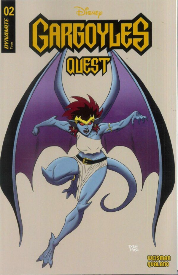 GARGOYLES QUEST #2: Drew Moss Colour Bleed cover C