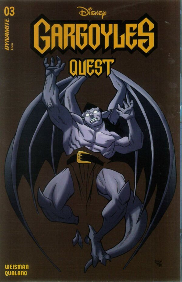 GARGOYLES QUEST #3: Drew Moss cover C