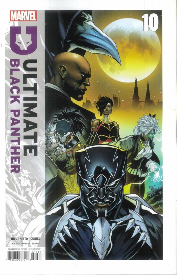 ULTIMATE BLACK PANTHER #10: Stefano Caselli cover A