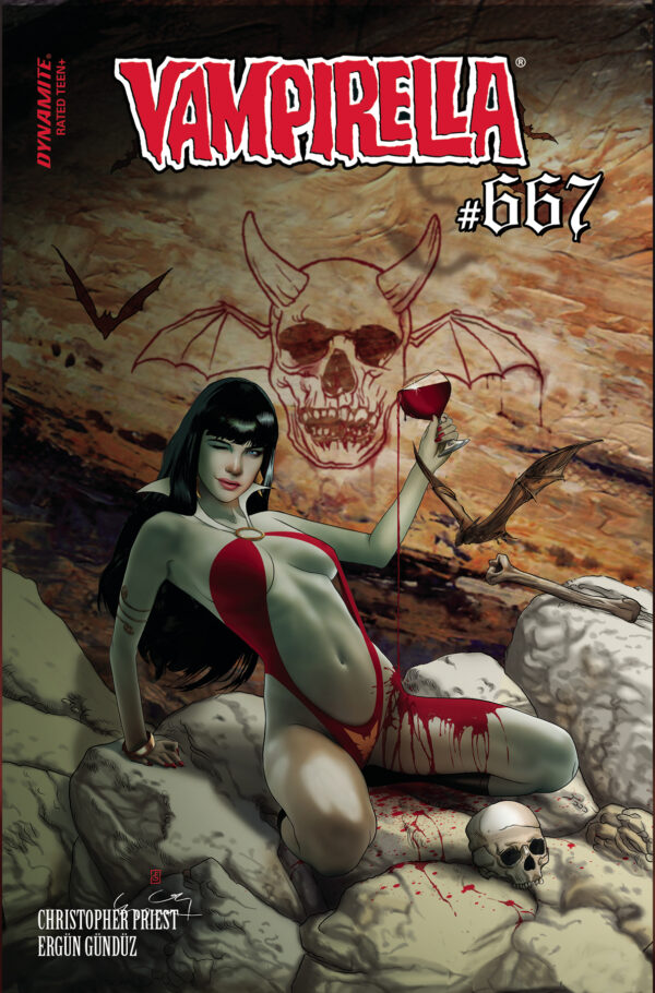 VAMPIRELLA (2024 SERIES) #667: Ergun Gunduz RI cover F