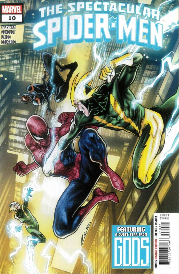 SPECTACULAR SPIDER-MEN #10: Emilio Laiso cover A