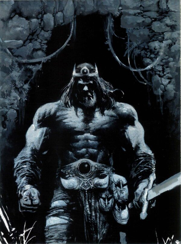 SAVAGE SWORD OF CONAN (2024 SERIES) #6: Jason Shawn Alexander virgin B&W cover C