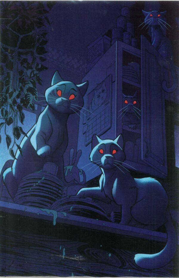 FERAL #8: Tony Fleecs & Trish Forstner virgin RI cover C