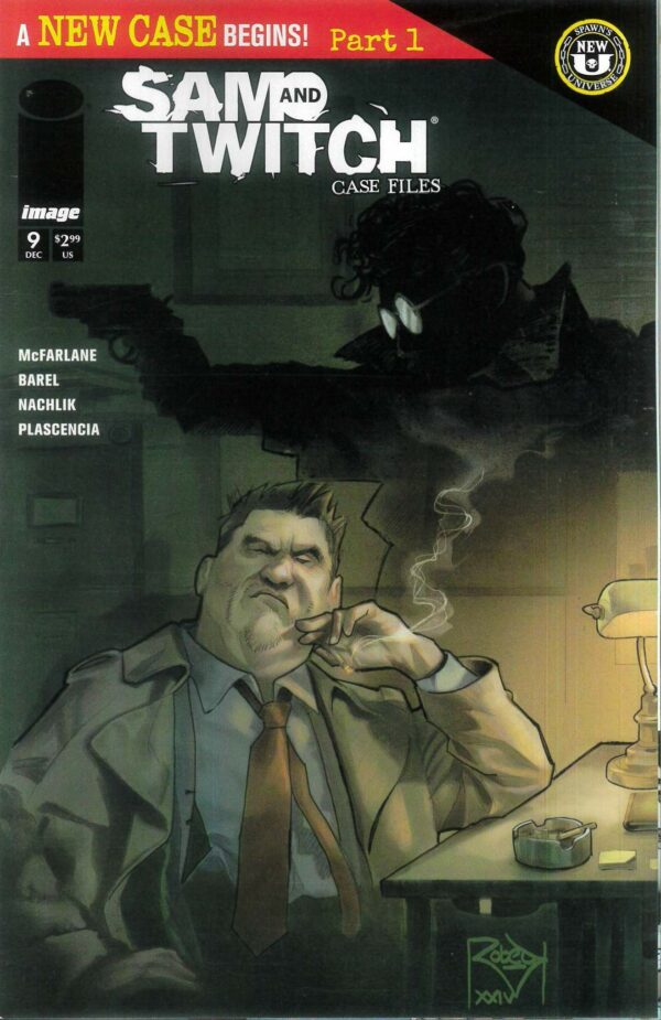 SAM AND TWITCH: CASE FILES #9: Thaddeus Robeck cover A