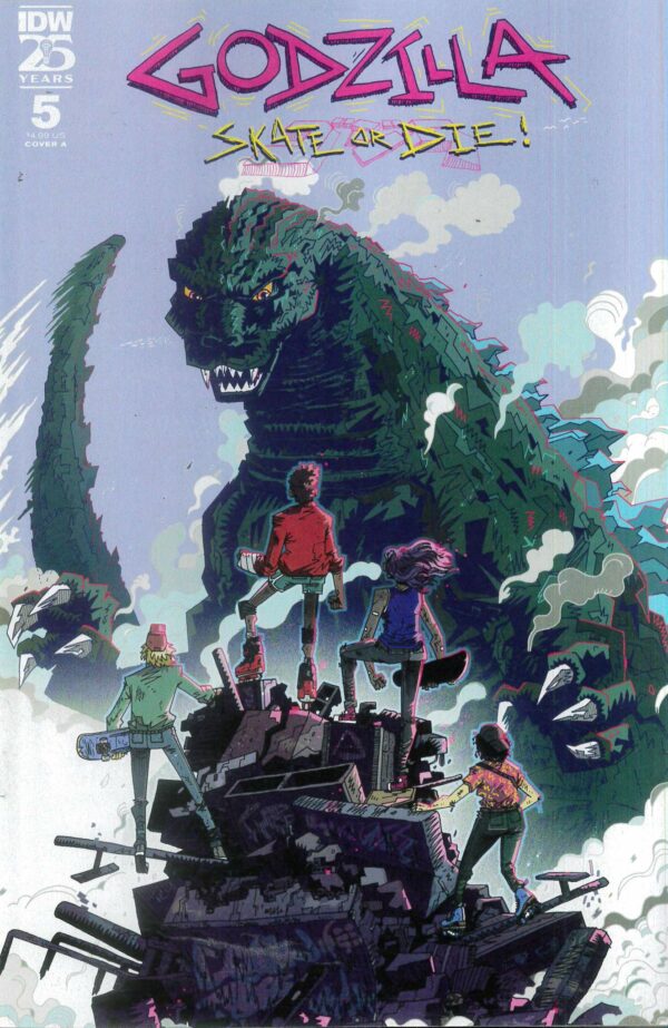 GODZILLA: SKATE OR DIE #5: Louie Joyce cover A