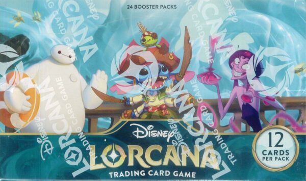 DISNEY LORCANA BOOSTER PACK #6: Azurite Sea (24 pack display)
