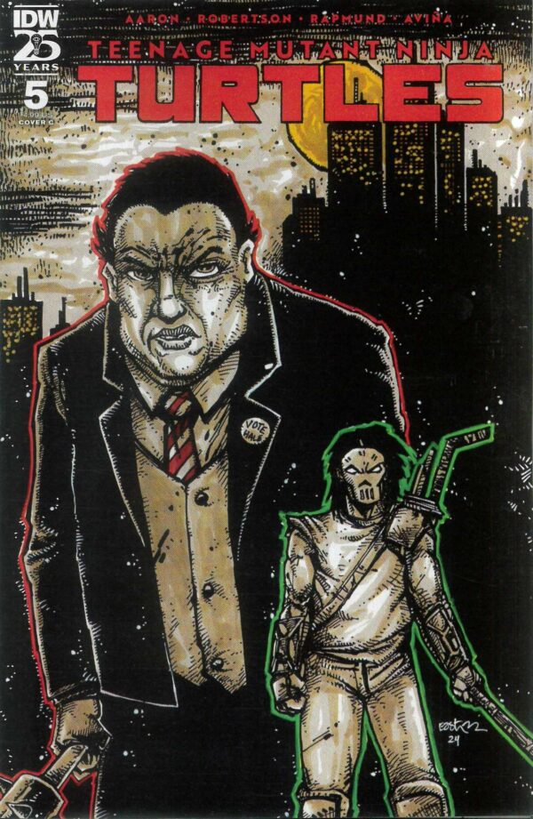TEENAGE MUTANT NINJA TURTLES (2024 SERIES) #5: Kevin Eastman cover C