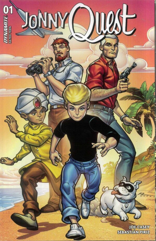 JONNY QUEST (2024 SERIES) #1: Chad Hardin cover A