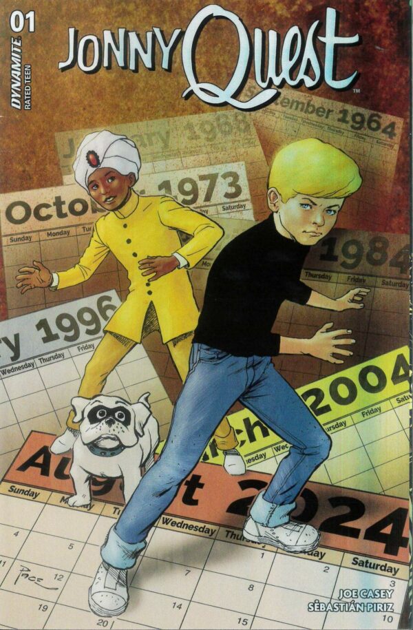 JONNY QUEST (2024 SERIES) #1: Richard Pace cover E