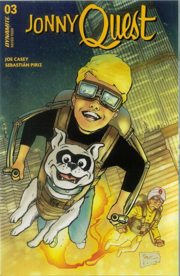 JONNY QUEST (2024 SERIES) #3: Richard Pace cover D