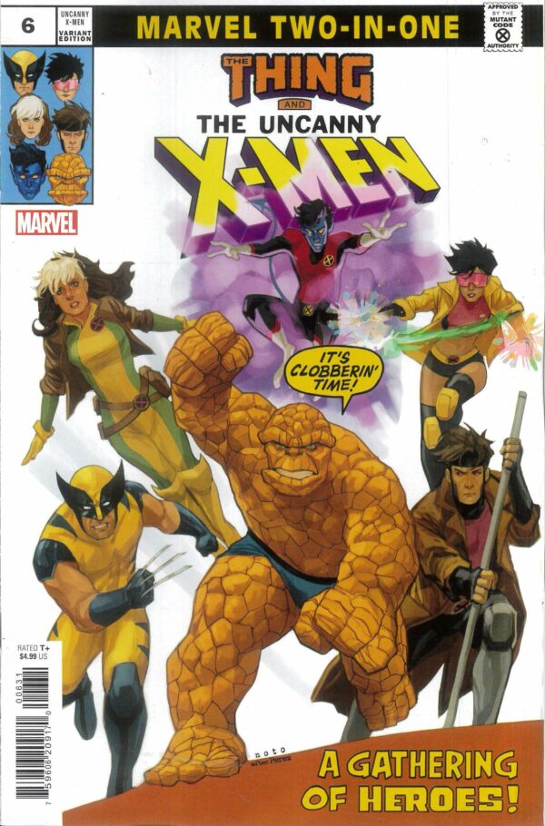 UNCANNY X-MEN (2024 SERIES) #6: Phil Noto Marvel Two-In-One cover C