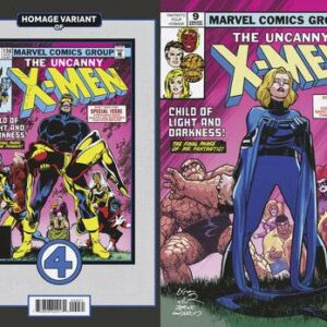 UNCANNY X-MEN (2024 SERIES) #9: David Lopez Fantastic Four Homage cover C