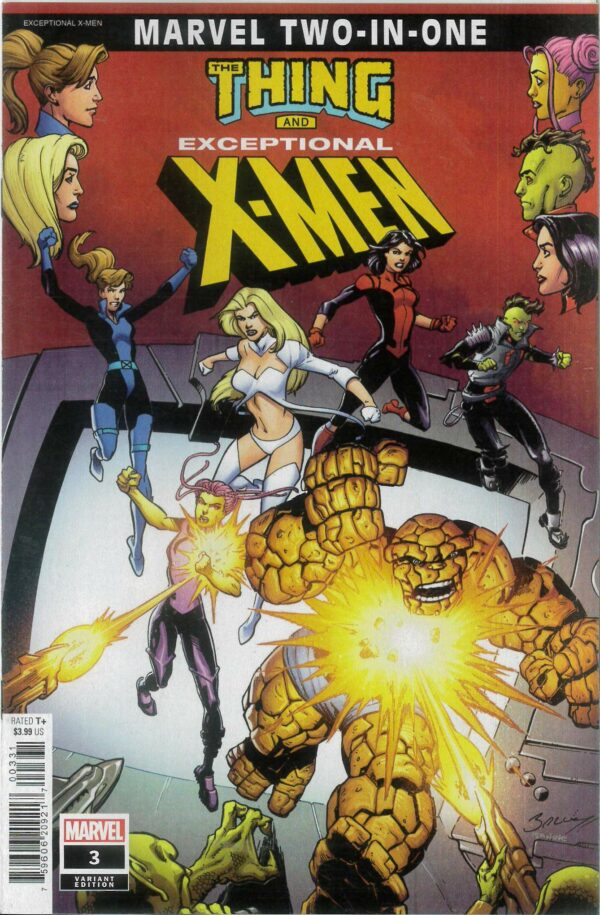 EXCEPTIONAL X-MEN #3: Mark Bagley Marvel Two-In-One cover C