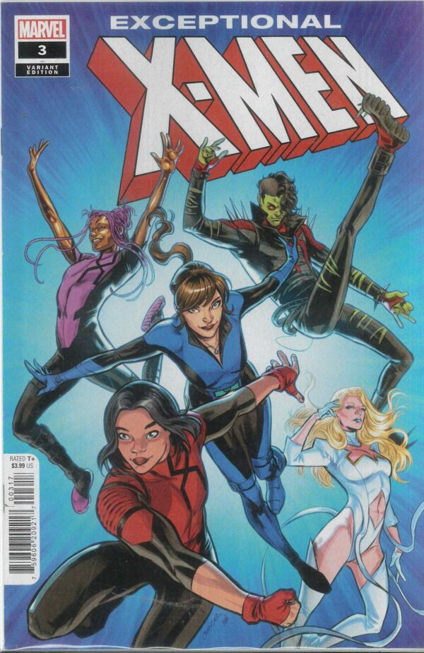 EXCEPTIONAL X-MEN #3: Carmen Carnero RI cover Q