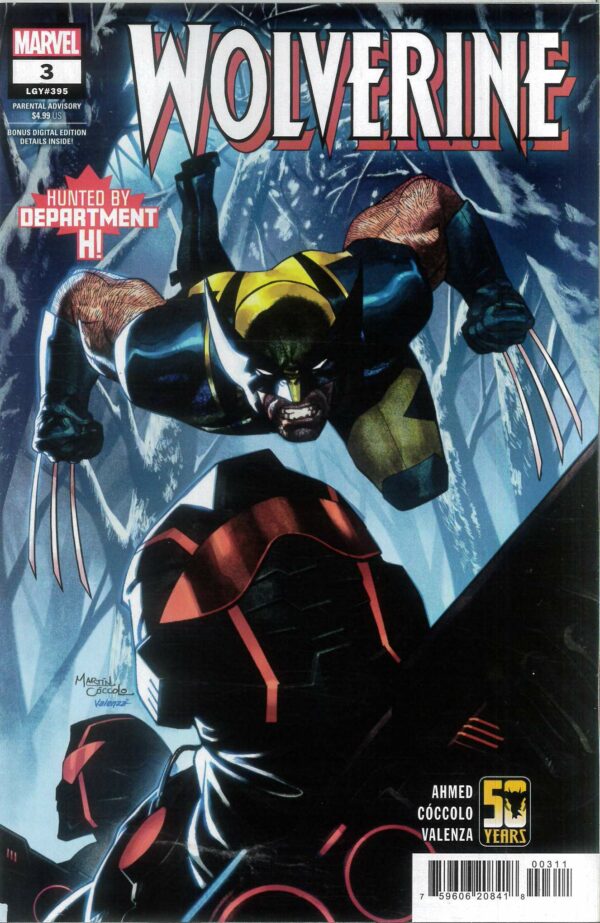 WOLVERINE (2024 SERIES) #3: Martin Coccolo cover A